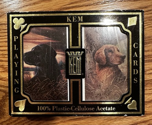 Kem plastic playing cards - kem,