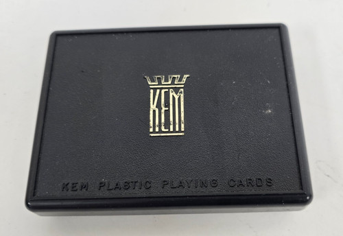 Kem plastic deck playing - plastic,