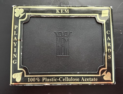 Vtg kem plastic - kem, cards